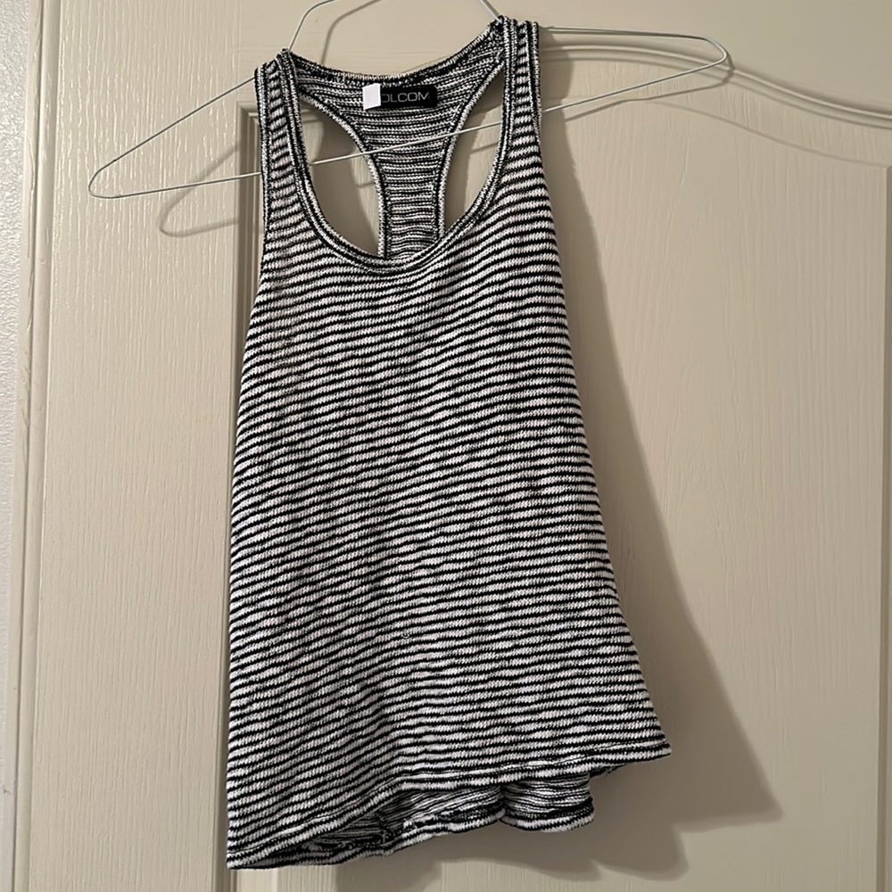 Volcom Black/White Tank